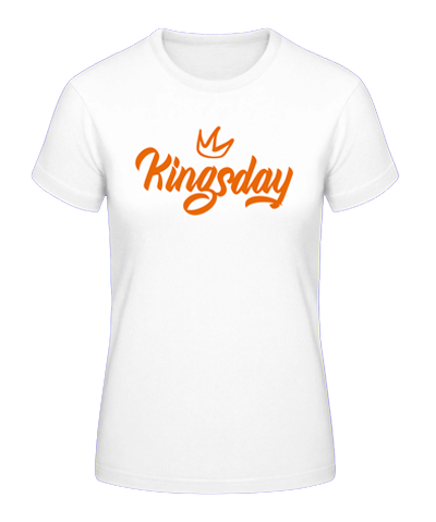 A white shirt with the text: kingsday